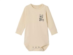 Name It body hvid swan med lillebror print